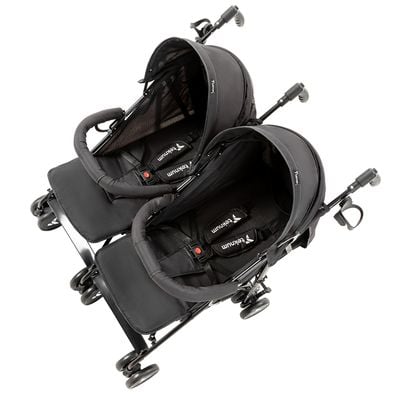 Teknum Twin Stroller Fellow - Black